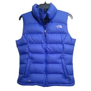 The North Face Nuptse 2 700 Fill Down Puffer Vest Small Purple GUC
